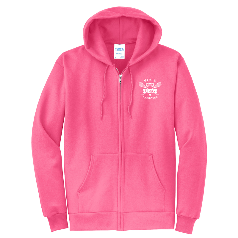 Port & Co™ Core Fleece Full-Zip Hooded Sweatshirt