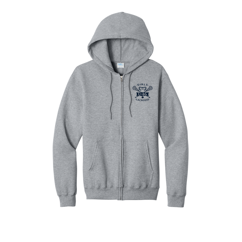 Port & Co™ Core Fleece Full-Zip Hooded Sweatshirt