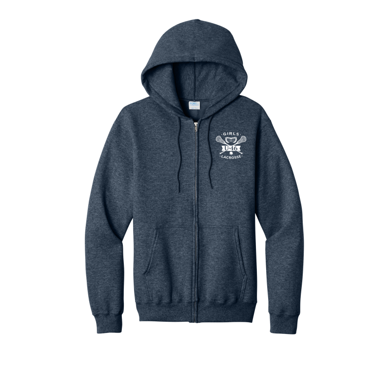 Port & Co™ Core Fleece Full-Zip Hooded Sweatshirt